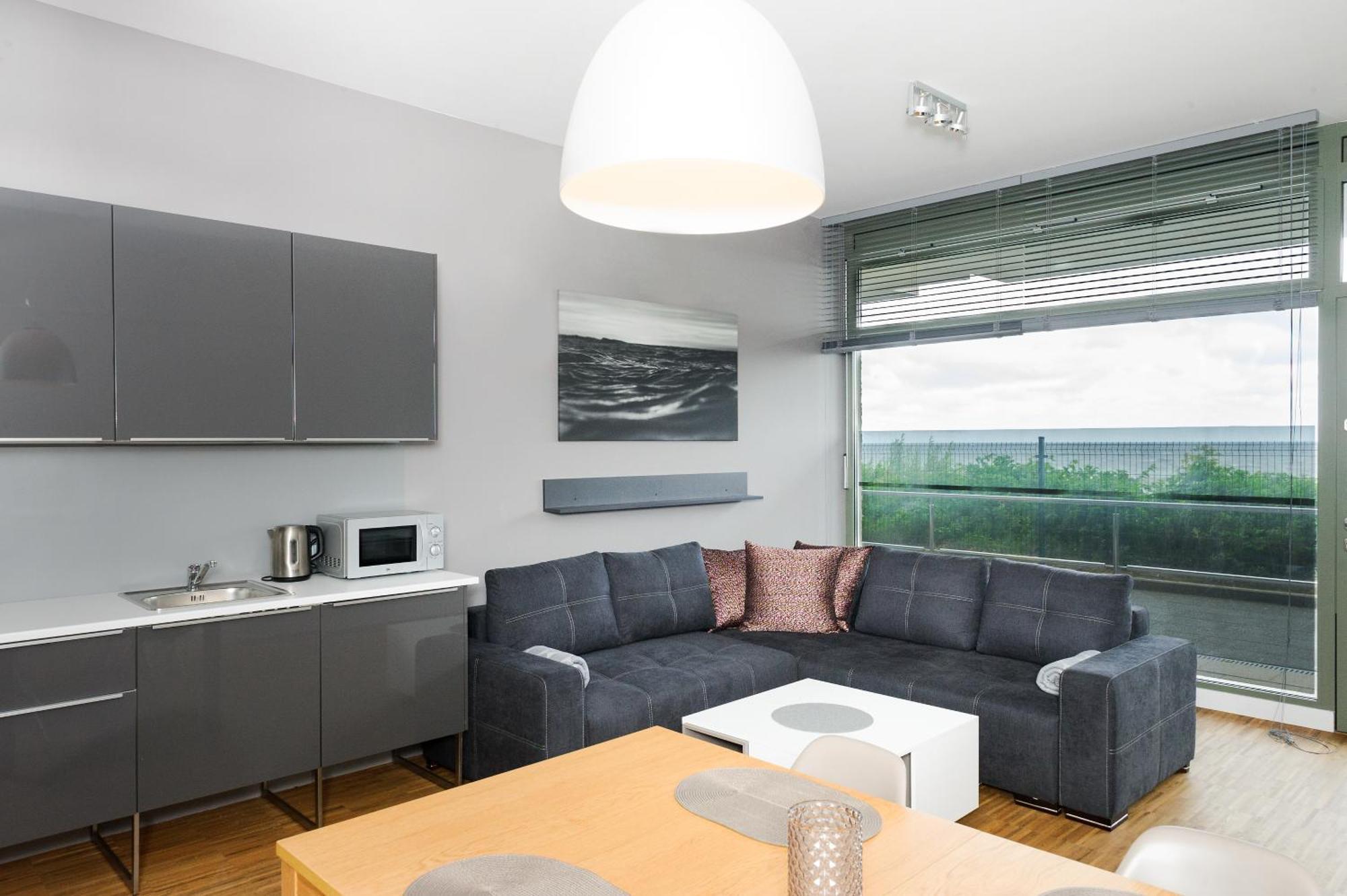 Apartament Blue I Grey Na Klifie Ustronie Morskie Exterior foto